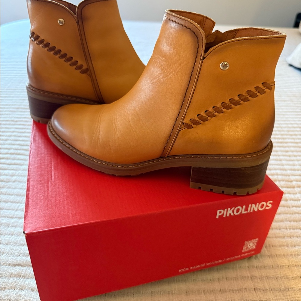 PIKOLINOS Medina Leather Ankle Boots - Picture 4 of 9